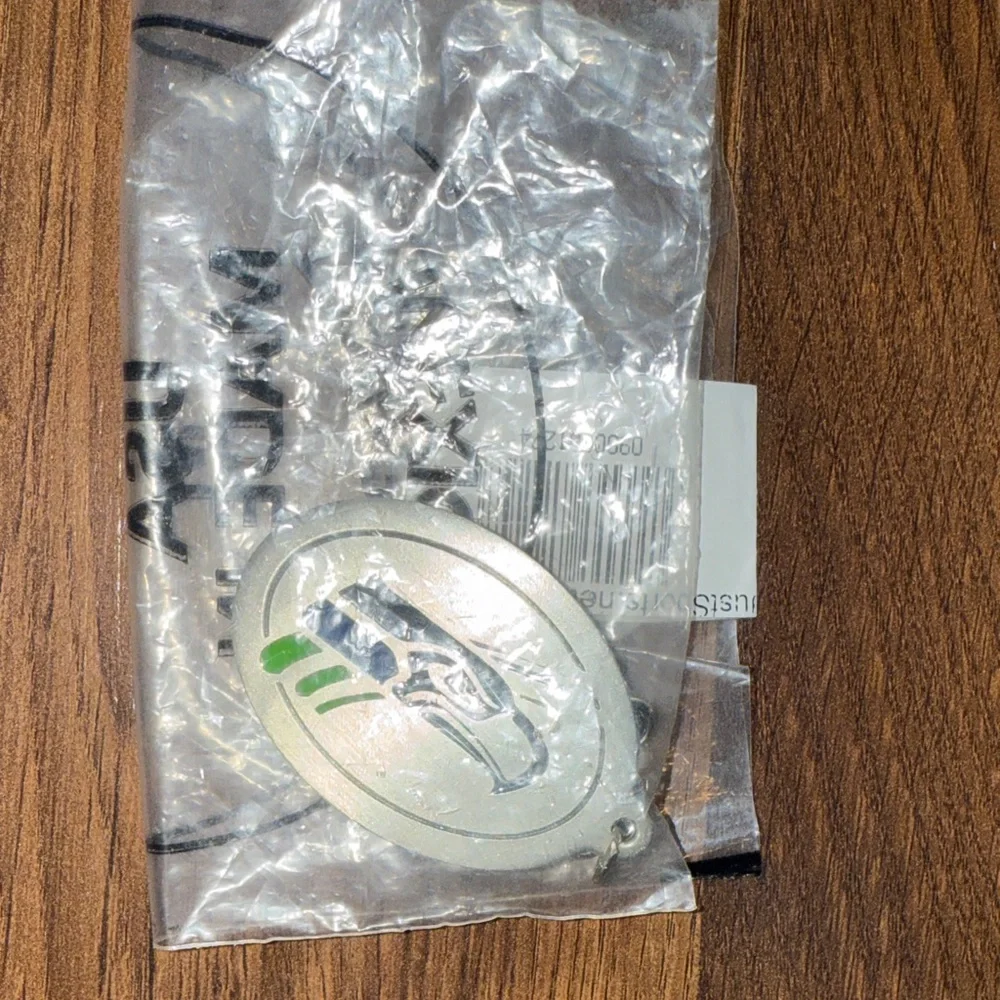 Lot of Seattle Seahawks Football Keychains (set of 7)